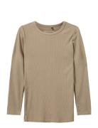 Petriciasb T-Shirt Long Sleeve Tops T-shirts Long-sleeved T-shirts Bei...