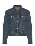 Denim Trucker Jacket Farkkutakki Denimtakki Blue Lauren Ralph Lauren