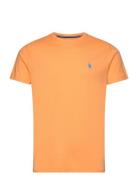 Uspa T-Shirt Arjun Men Tops T-shirts Short-sleeved Orange U.S. Polo As...