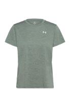 Tech Ssc- Twist Sport T-shirts & Tops Short-sleeved Green Under Armour