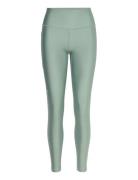 Armour Hirise Leg Sport Running-training Tights Green Under Armour
