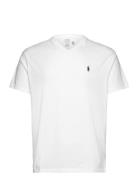 26/1 Jersey-Ssl-Tsh Tops T-shirts Short-sleeved White Polo Ralph Laure...