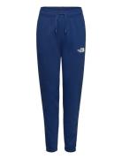 Teen Regular Tapered Joggers Sport Sweatpants Blue The North Face