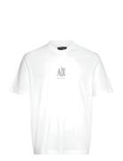 T-Shirt Tops T-shirts Short-sleeved White Armani Exchange