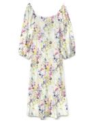 Vmdicthe 3/4 Square Calf Dress Wvn Ga Polvipituinen Mekko Multi/patter...