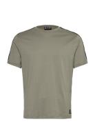 T-Shirt Tops T-shirts Short-sleeved Khaki Green EA7