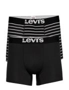 Levis Men Vintg Stripe Yd Boxer Brief 2P Bokserit Black Levi's®