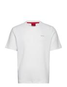 Austin T-Shirt Tops T-shirts Short-sleeved White HUGO