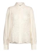 Cmmolly-Shirt Tops Shirts Long-sleeved Cream Copenhagen Muse