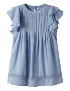 Nkffaride Ss Dress Noos Bottoms Trousers Blue Name It