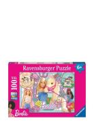 Barbie 100P Toys Puzzles And Games Puzzles Classic Puzzles Multi/patte...