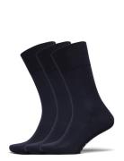 Airport 3-Pack Business & Casual Underwear Socks Regular Socks Blue Fa...