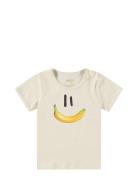 Easy Tops T-shirts Short-sleeved Cream Molo