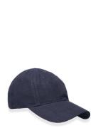 Mac Cap Linen Accessories Headwear Caps Navy Brixtol Textiles