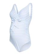 Mlkathy Tess Padded Swimsuit 2F Uimapuku Uima-asut Blue Mamalicious