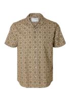Slhrelaxsun Shirt Ss Resort Tops Shirts Short-sleeved Multi/patterned ...