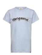 Single Organic Tuvina Tee Tops T-shirts Short-sleeved Blue Mads Nørgaa...