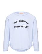 Anteater Kid Long Sleeve T-Shirt Soft Blue Tops T-shirts Long-sleeved ...