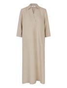 Manikeeta Maksimekko Juhlamekko Beige Masai