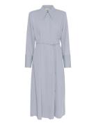 Gzmareen Ls Dress Maksimekko Juhlamekko Blue Gestuz