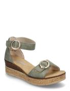 63780-52 Kiilakorkokengät Green Rieker