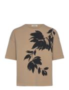 Madominan Tops T-shirts & Tops Short-sleeved Beige Masai