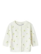 Nbfdetrille Ls Knit Card Box Tops Knitwear Cardigans White Name It