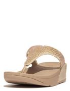 Lulu Crystal Embellished Toe-Post Sandals Flipflopit Rantasandaalit Sa...