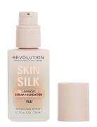 Revolution Makeup Skin Silk Serum Foundation F8.5 Meikkivoide Meikki R...