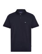 Polo S/Spolo S/S Tops Polos Short-sleeved Navy Lindbergh