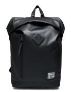 Roll Top Backpack Reppu Laukku Black Herschel