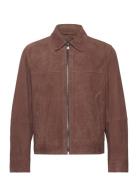 H-Malbano5 Nahkatakki Brown BOSS