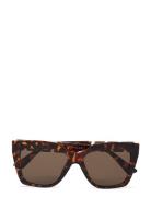 Pclouisa Sunglass Box Aurinkolasit Brown Pieces