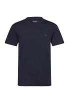 Anf Mens Knits Tops T-shirts Short-sleeved Navy Abercrombie & Fitch