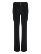 Marion Straight Bottoms Jeans Flares Black Lee Jeans