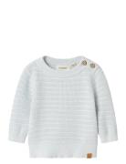 Nbnfrejo Ls Knit Lil Tops Knitwear Pullovers Blue Lil'Atelier