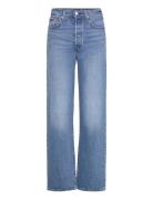 Ribcage Straight Ankle Dance A Bottoms Trousers Wide Leg Blue Levi's®