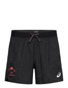 Fujitrail All Over Print 5In Short Sport Shorts Sport Shorts Black Asi...