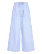 Betty Pants Bottoms Trousers Wide Leg Blue A-View