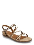 Women Sandals Matalapohjaiset Sandaalit Beige Tamaris