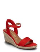Women Sandals Kiilakorkokengät Red Tamaris