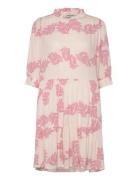 Sabinell Short Dress Lyhyt Mekko Pink Lollys Laundry