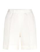 Rel Linen Blend Pull On Shorts Bottoms Shorts Casual Shorts White GANT