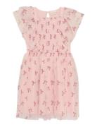 Dress W. Glitter Aop Dresses & Skirts Dresses Casual Dresses Short-sle...