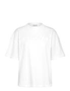 Udello Tops T-shirts & Tops Short-sleeved White Munthe
