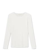 Gertrud Blouse Tops T-shirts & Tops Long-sleeved White STUDIO FEDER