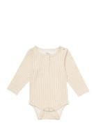 Long Sleeved Body William Bodies Long-sleeved Beige Cam Cam Copenhagen