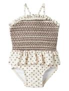 Nbffiona Swimsuit Lil Uimapuku Uima-asut White Lil'Atelier