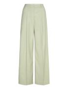 Rose High-Rise Wide-Leg Pants Bottoms Trousers Wide Leg Green Scotch &...