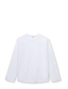 Freya Ls T-Shirt Tops T-shirts & Tops Long-sleeved White STUDIO FEDER